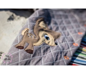 Stickserie - Waldleben Appli